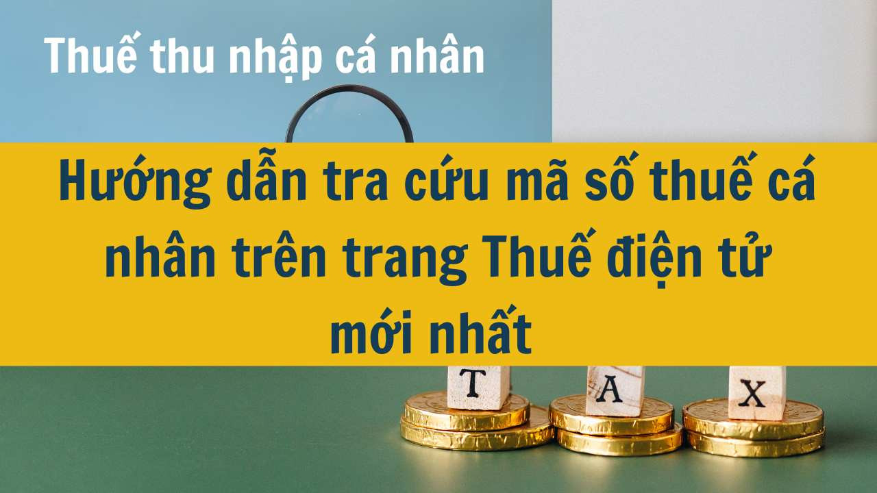 Hướng dẫn tra cứu m&atilde; số thuế c&aacute; nh&acirc;n tr&ecirc;n trang Thuế điện tử mới nhất 2025
