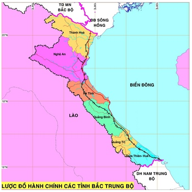 Hãy xác định trên bản đồ Hành chính Việt Nam vị trí địa lý (ảnh 1)