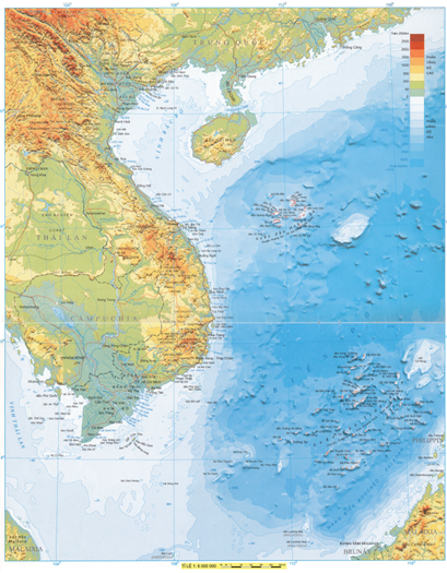 Nêu đặc điểm chung của địa hình Việt Nam (ảnh 1)