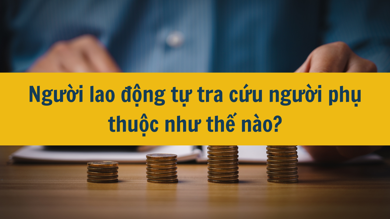 Người lao động tự tra cứu người phụ thuộc như thế nào mới nhất 2025?