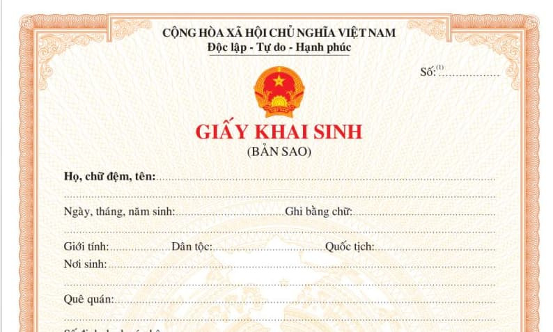 Xin cấp lại giấy khai sinh ở đâu?