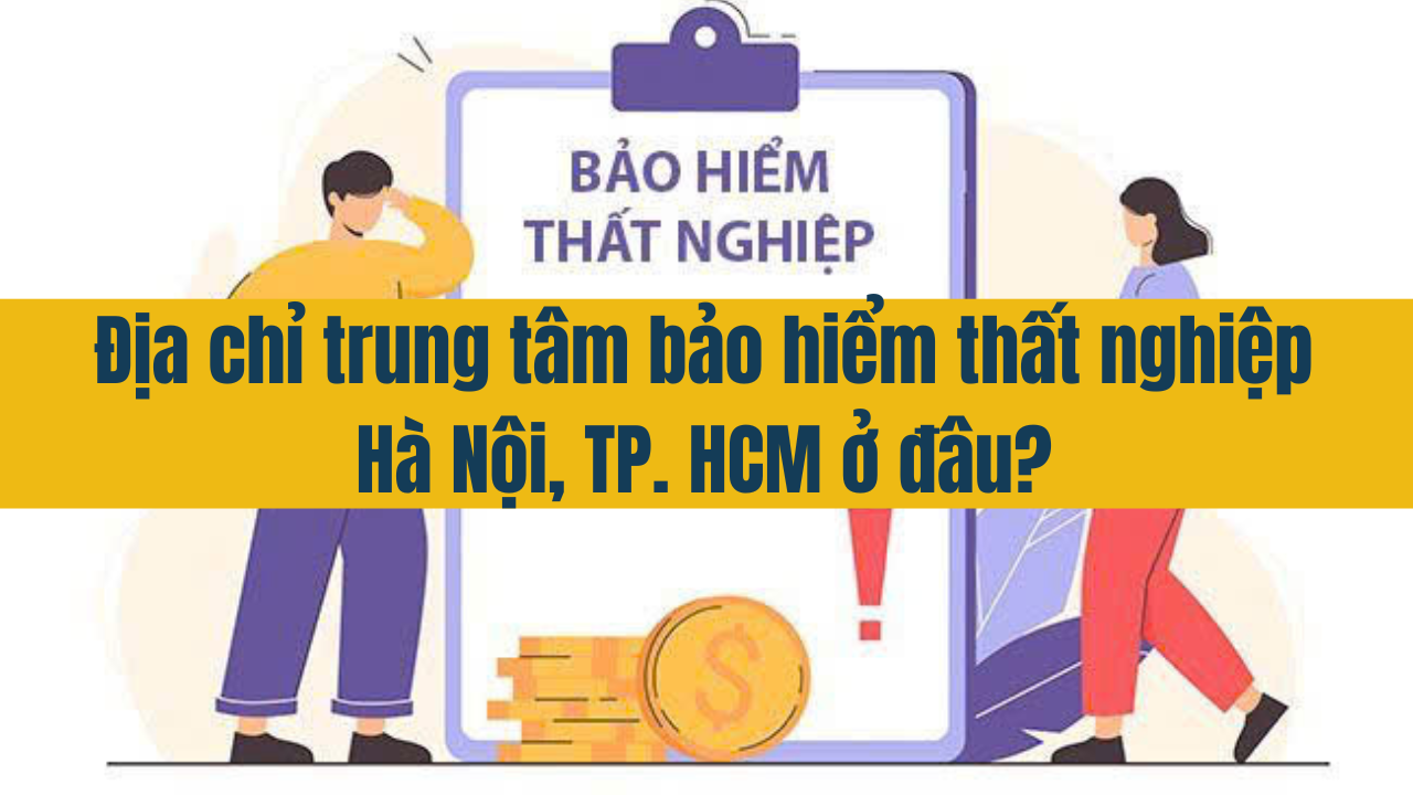 Địa chỉ trung tâm bảo hiểm thất nghiệp Hà Nội, TP.HCM ở đâu?