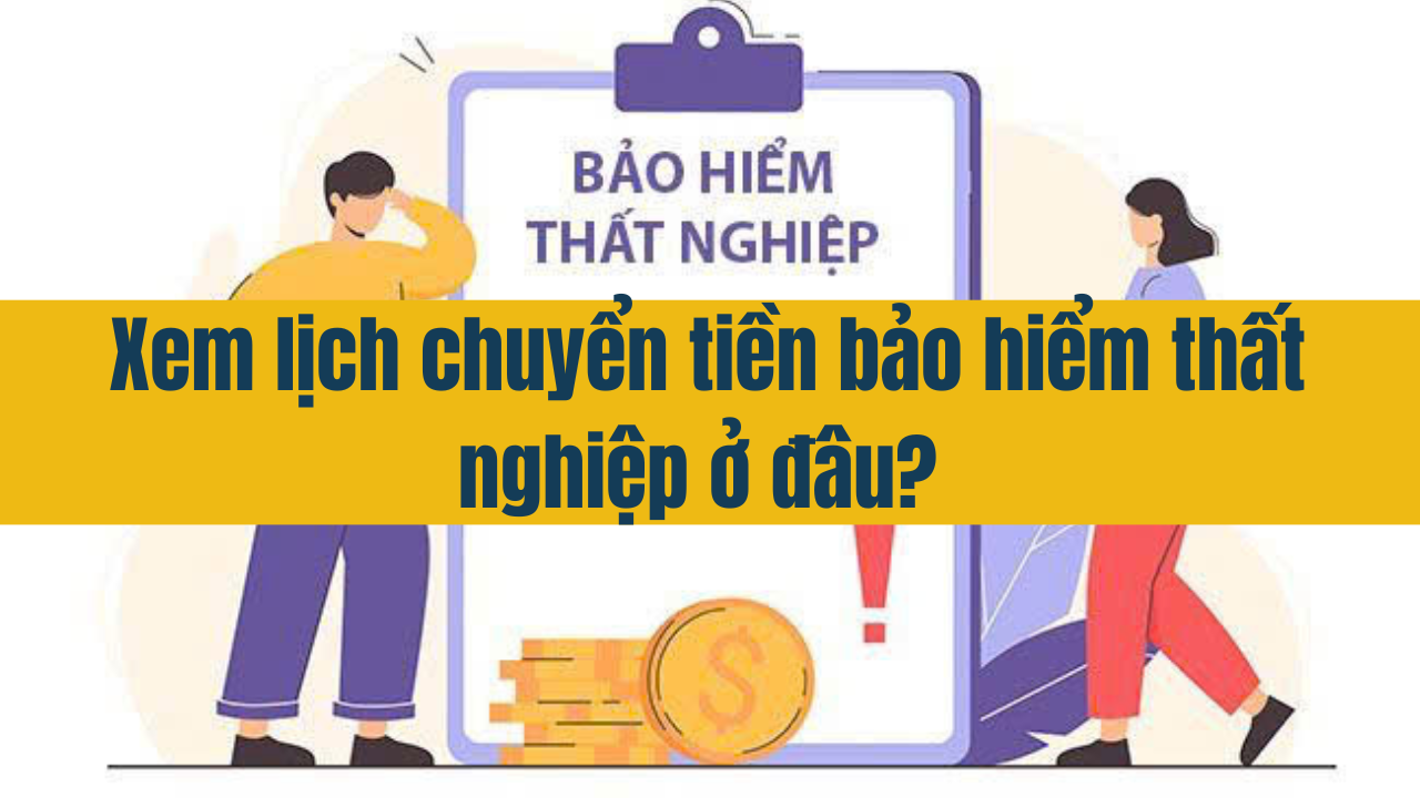 Xem lịch chuyển tiền bảo hiểm thất nghiệp năm 2025 ở đâu?