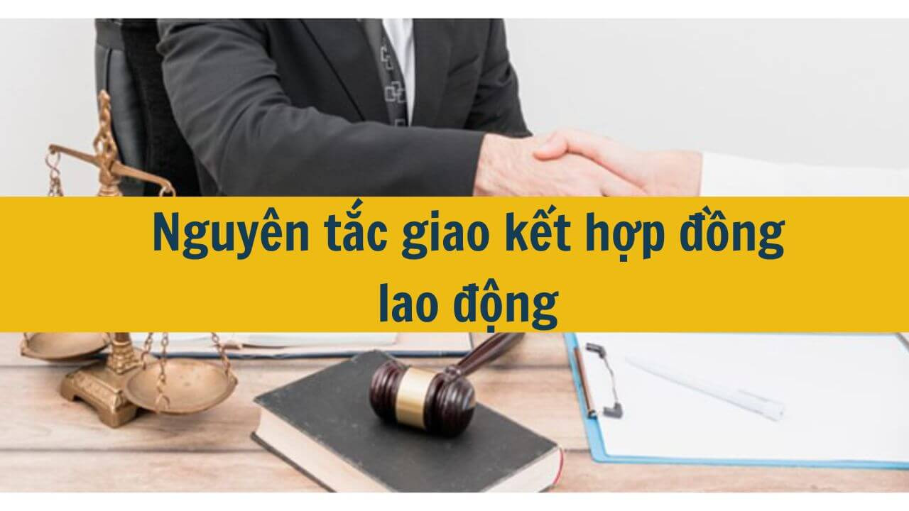 Nguyên tắc giao kết hợp đồng lao động