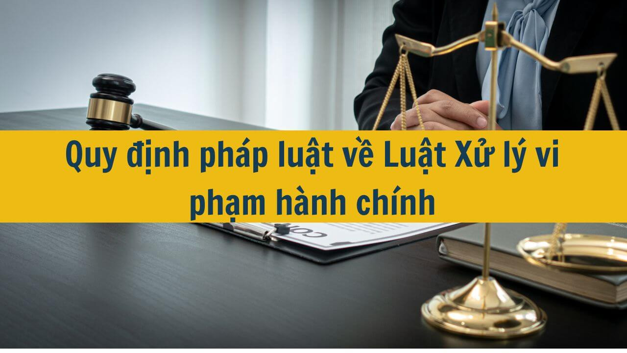 Quy định pháp luật về Luật Xử lý vi phạm hành chính