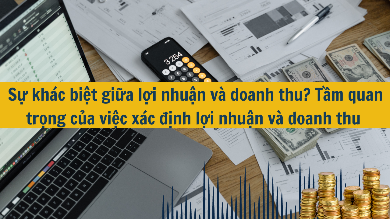 Sự khác biệt giữa lợi nhuận và doanh thu? Tầm quan trọng của việc xác định lợi nhuận và doanh thu