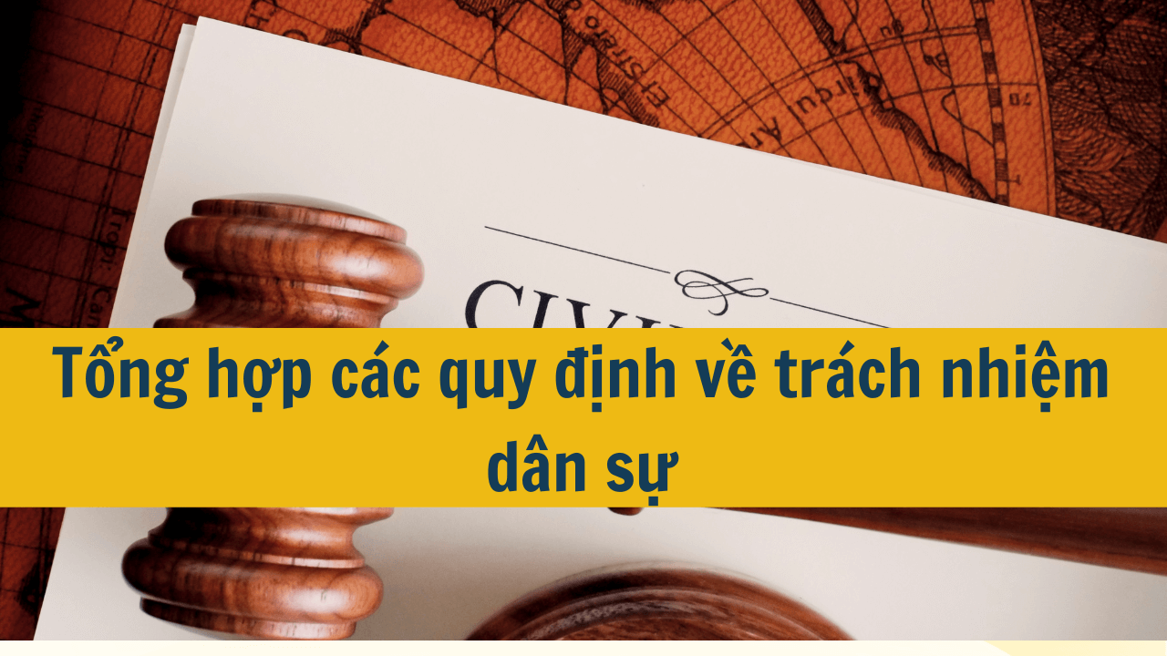 Tổng hợp các quy định về trách nhiệm dân sự