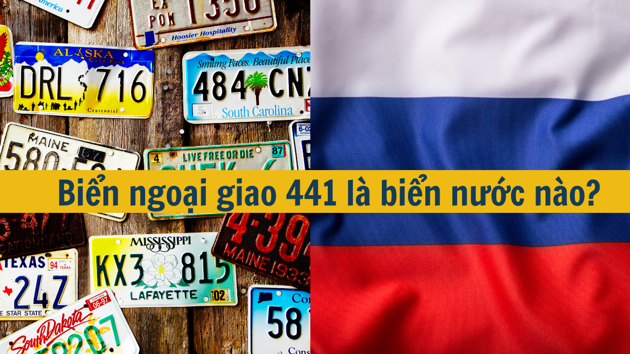 Biển ngoại giao 441 là biển nước nào?