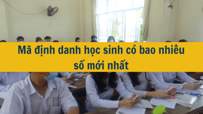 M&atilde; định danh học sinh c&oacute; bao nhi&ecirc;u số mới nhất 2025?