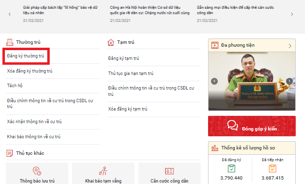 Hướng dẫn đăng ký làm hộ khẩu thường trú online ngay tại nhà nhanh chóng nhất