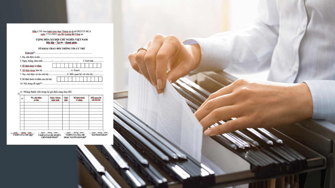 Hướng dẫn chi tiết cách viết mẫu CT01