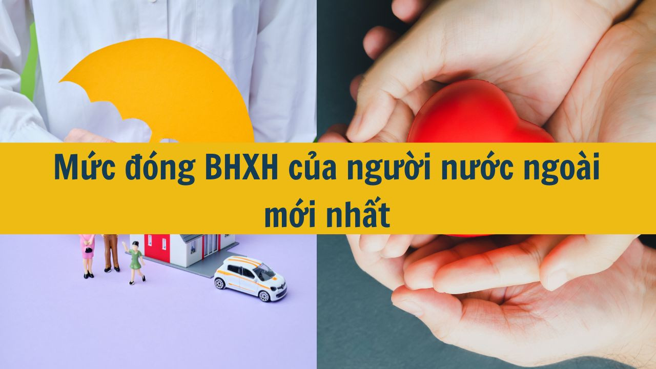 Mức đóng BHXH của người nước ngoài mới nhất 2025