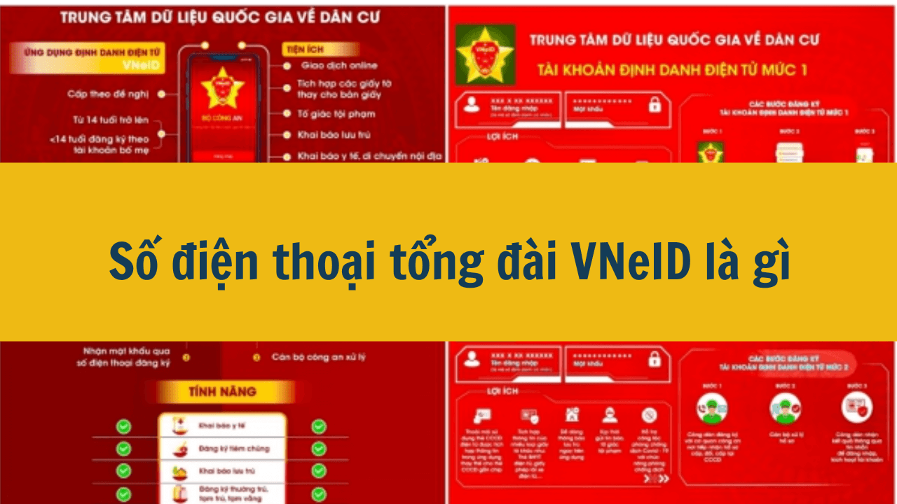 Số điện thoại tổng đài VNeID là gì