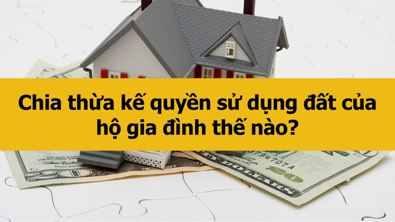 Chia thừa kế quyền sử dụng đất của hộ gia đình thế nào?