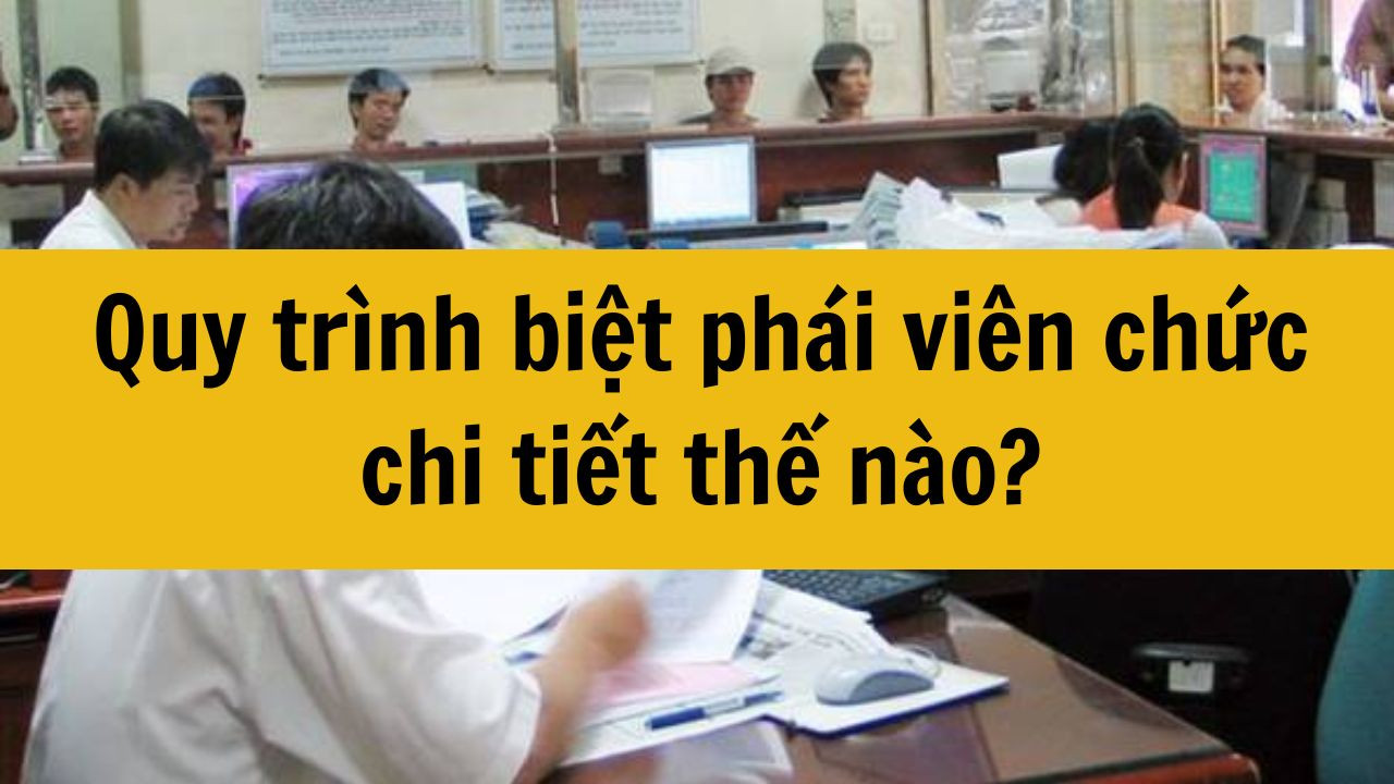 Quy tr&igrave;nh biệt ph&aacute;i vi&ecirc;n chức chi tiết thế n&agrave;o mới nhất 2025?