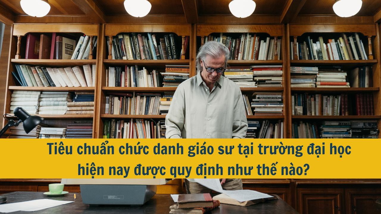 Tiêu chuẩn chức danh giáo sư tại trường đại học hiện nay được quy định như thế nào?