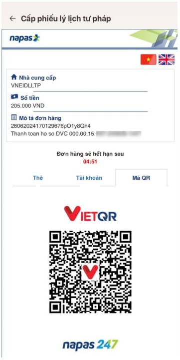 Làm lý lịch tư pháp online nhanh chóng trên VNeID