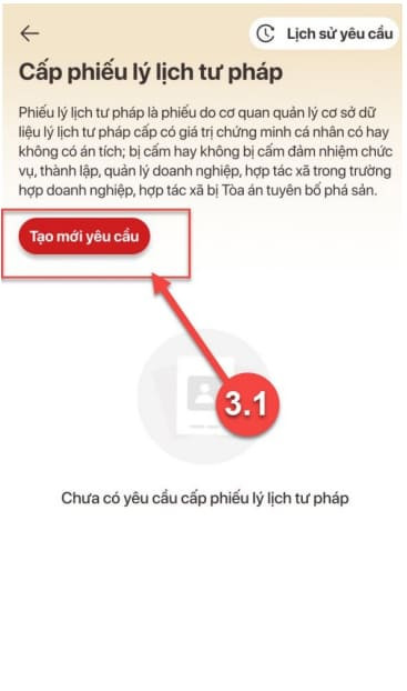 Làm lý lịch tư pháp online nhanh chóng trên VNeID
