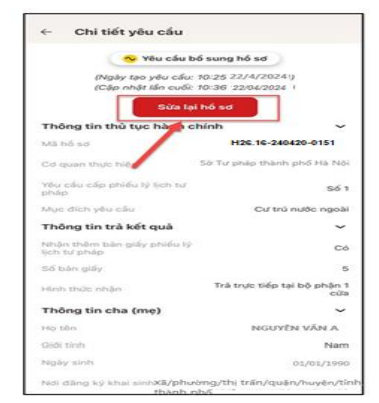 Cách tra cứu lý lịch tư pháp qua app VNeID
