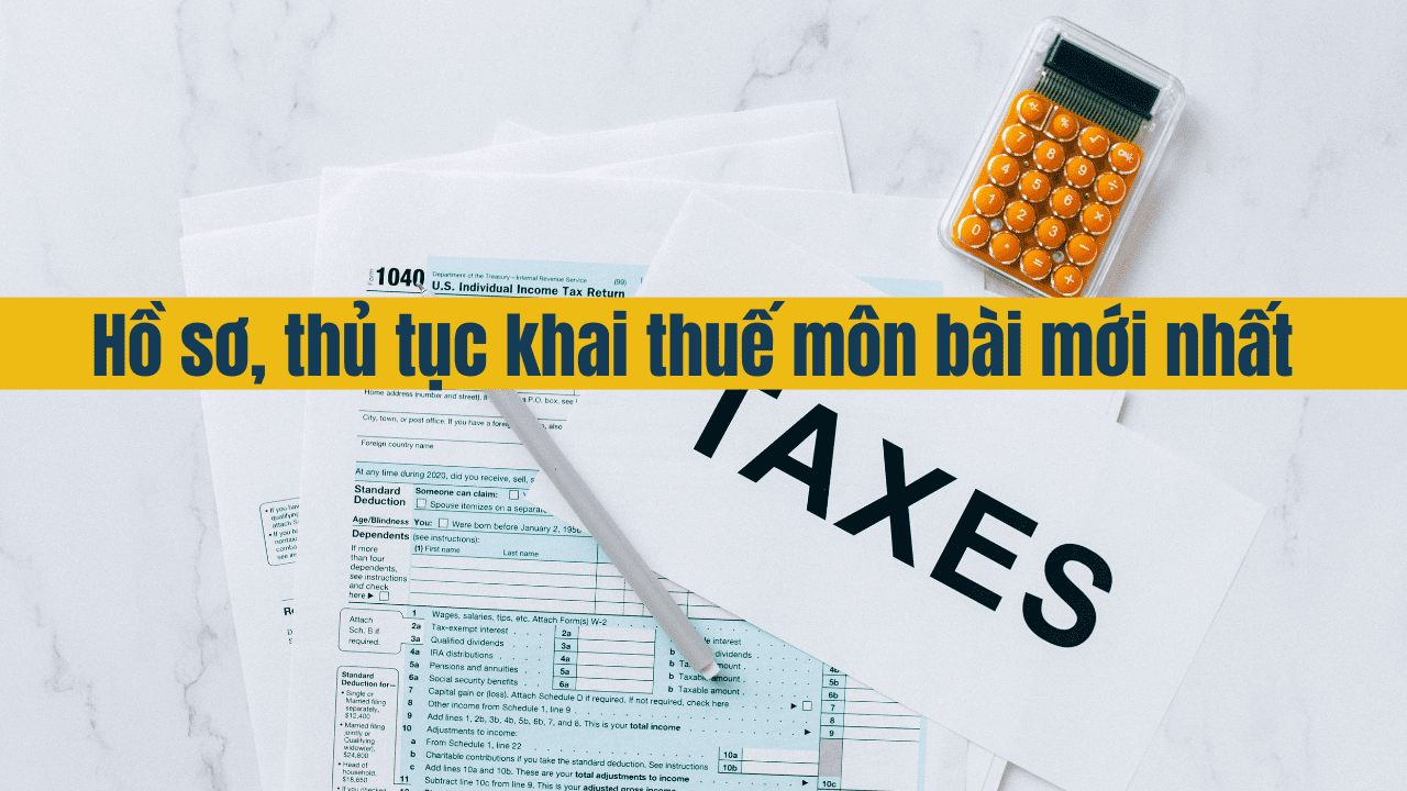 Hồ sơ khai lệ ph&iacute; m&ocirc;n b&agrave;i năm 2025