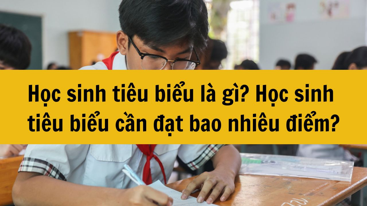 Học sinh ti&ecirc;u biểu l&agrave; g&igrave;? Học sinh ti&ecirc;u biểu cần đạt bao nhi&ecirc;u điểm?