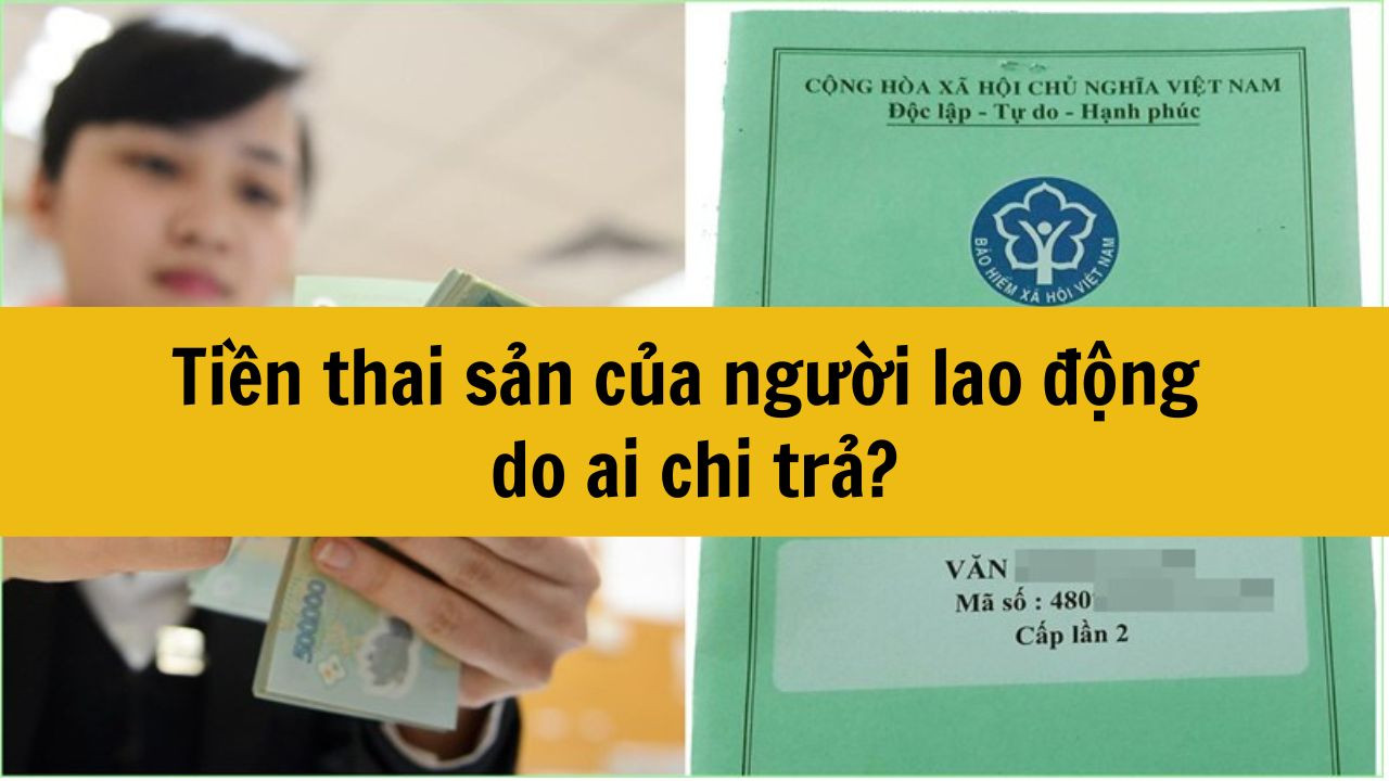 Tiền thai sản của người lao động do ai chi trả?