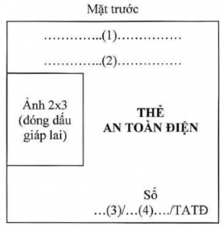 Thẻ an toàn điện