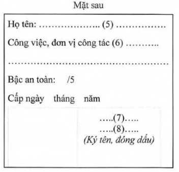 Thẻ an toàn điện