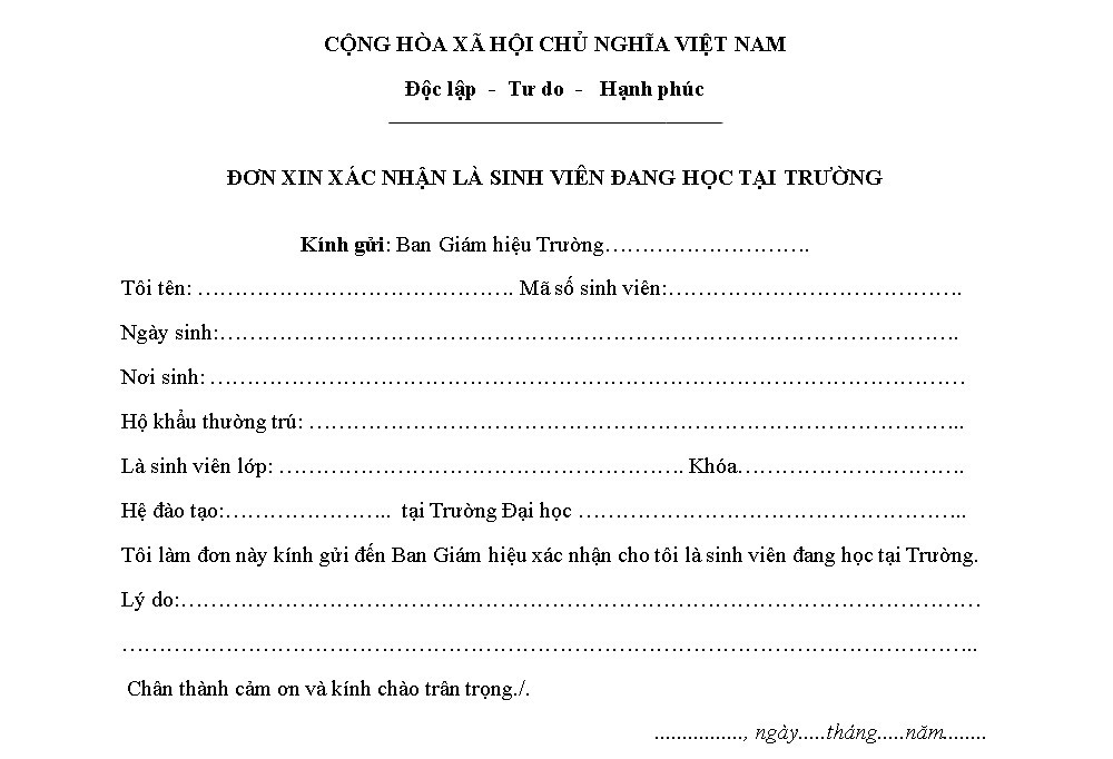 Xin Giấy xác nhận sinh viên hoãn nghĩa vụ quân sự ở đâu? Giấy xác nhận sinh viên có thể dùng làm gì?