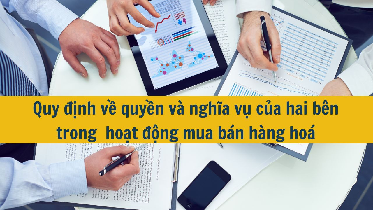 Quy định về quyền và nghĩa vụ của hai bên trong  hoạt động mua bán hàng hoá