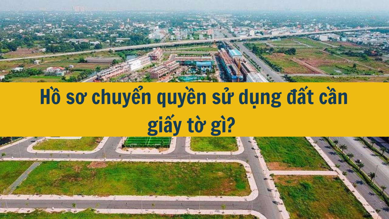 Hồ sơ chuyển quyền sử dụng đất cần giấy tờ gì?  (ảnh 1)