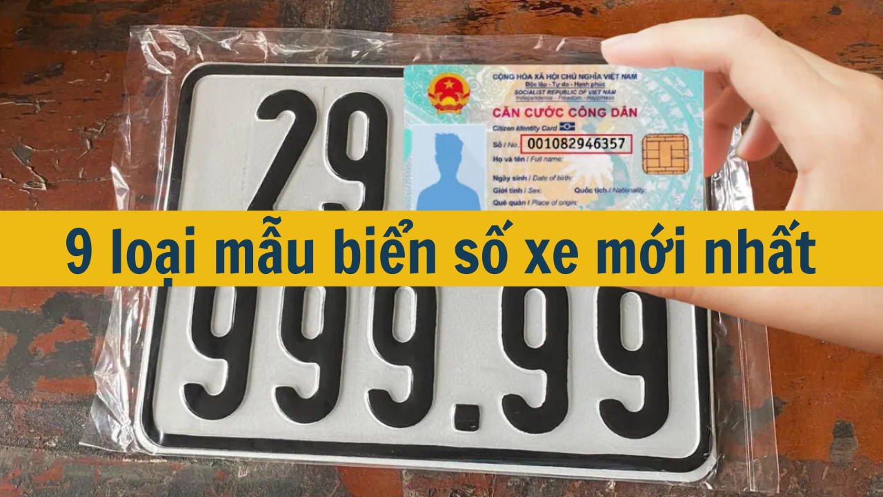 9 loại mẫu biển số xe mới nhất từ 01/01/2025 (ảnh 2)