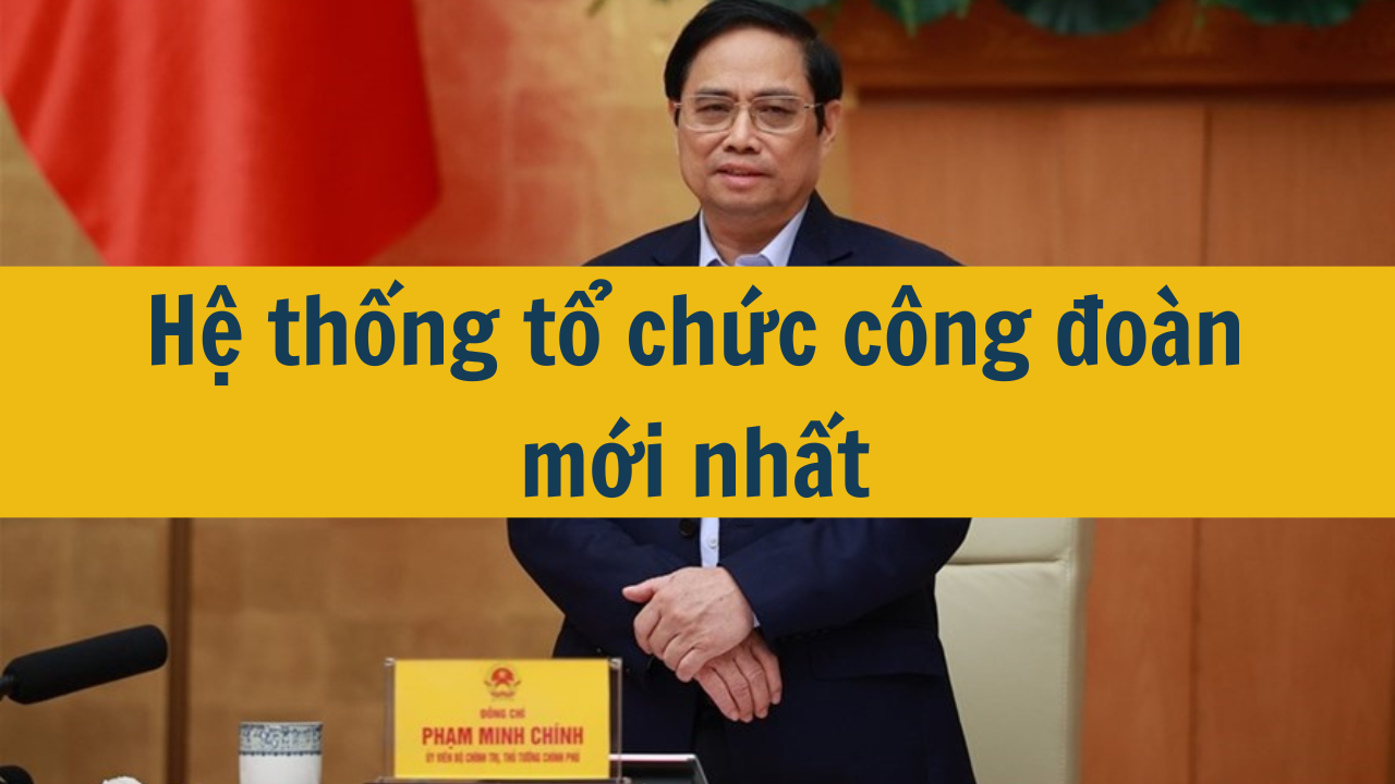 Hệ thống tổ chức công đoàn mới nhất 2025 (ảnh 1)