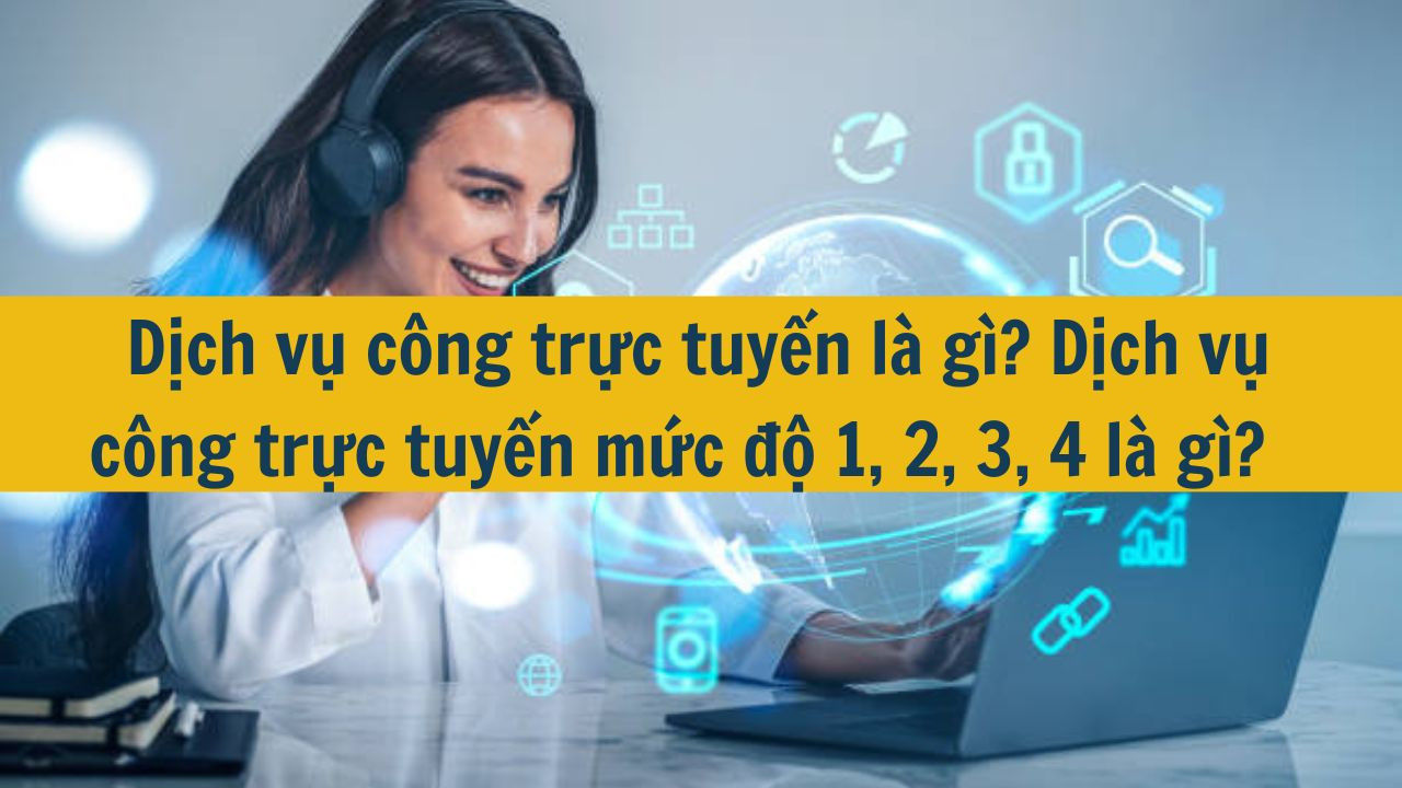Dịch vụ c&ocirc;ng trực tuyến l&agrave; g&igrave;? Dịch vụ c&ocirc;ng trực tuyến mức độ 1, 2, 3, 4 l&agrave; g&igrave;? (ảnh 1)