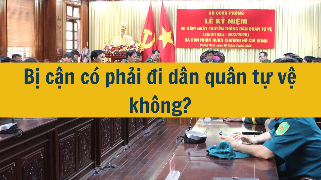 Bị cận c&oacute; phải đi d&acirc;n qu&acirc;n tự vệ kh&ocirc;ng? (ảnh 1)