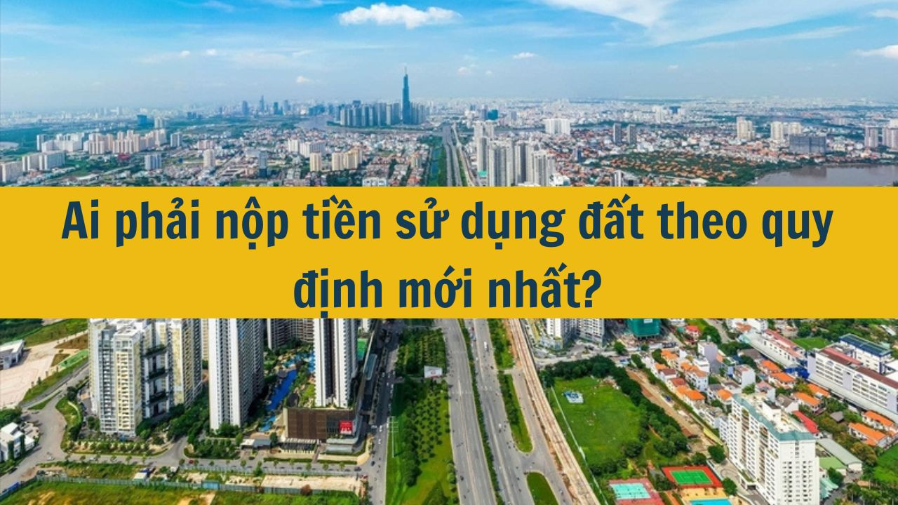 Ai phải nộp tiền sử dụng đất theo quy định mới nhất? (ảnh 2)