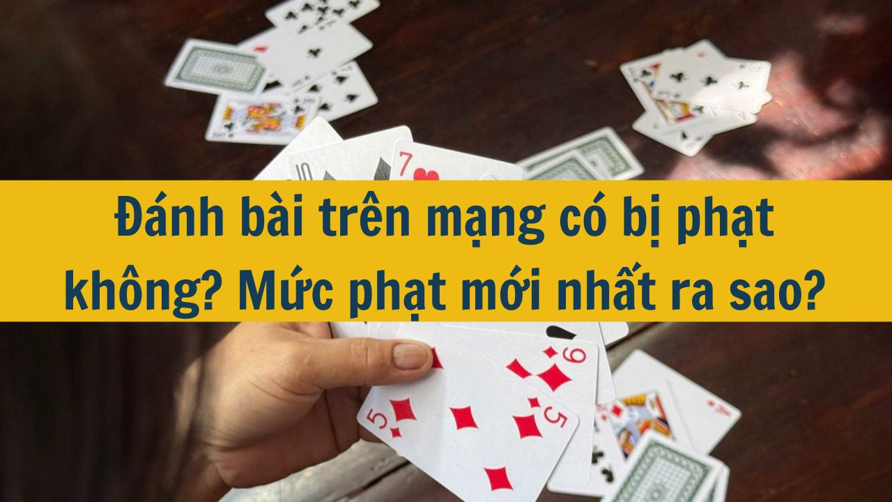 Đ&aacute;nh b&agrave;i tr&ecirc;n mạng c&oacute; bị phạt kh&ocirc;ng? Mức phạt mới nhất 2025 ra sao? (ảnh 1)