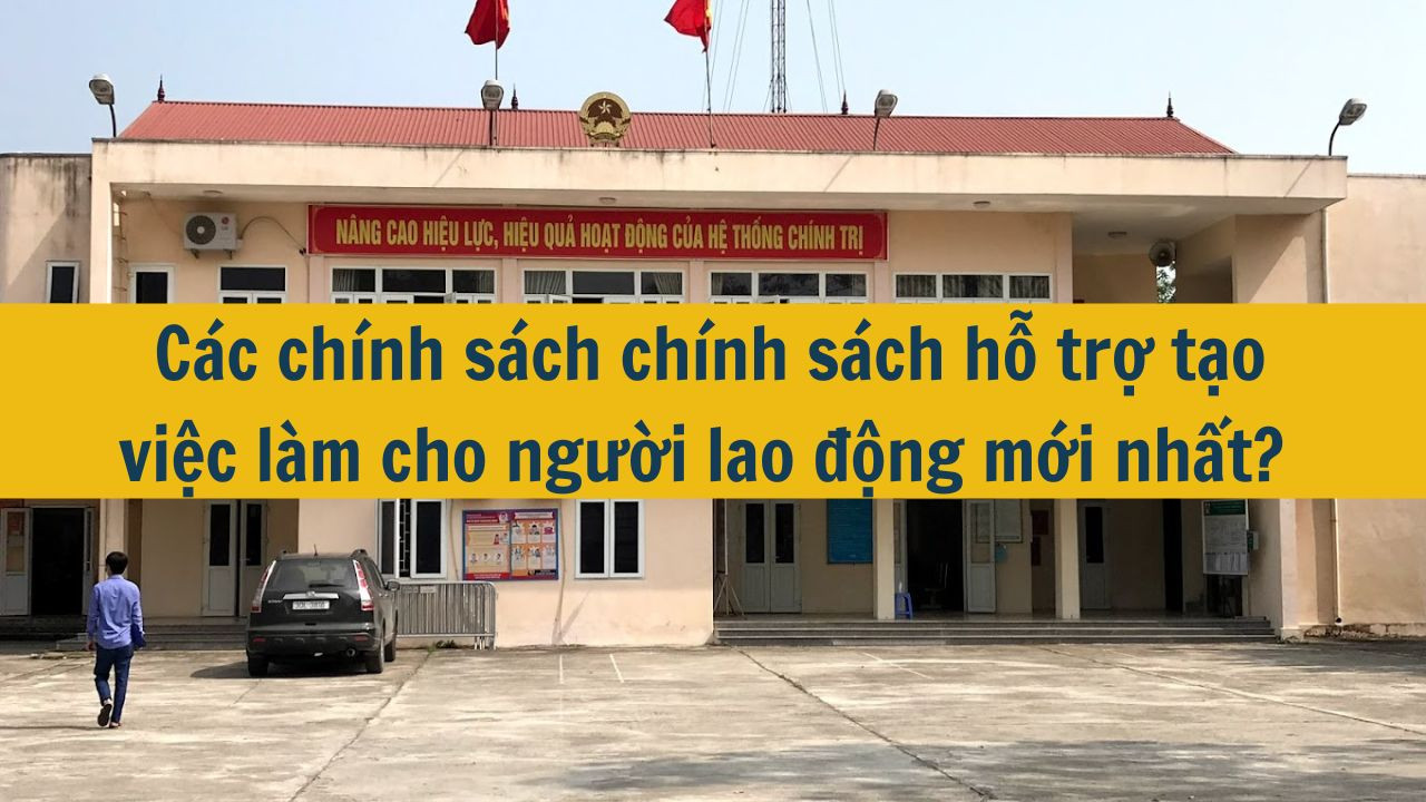C&aacute;c ch&iacute;nh s&aacute;ch ch&iacute;nh s&aacute;ch hỗ trợ tạo việc l&agrave;m cho người lao động mới nhất 2025?  (ảnh 1)