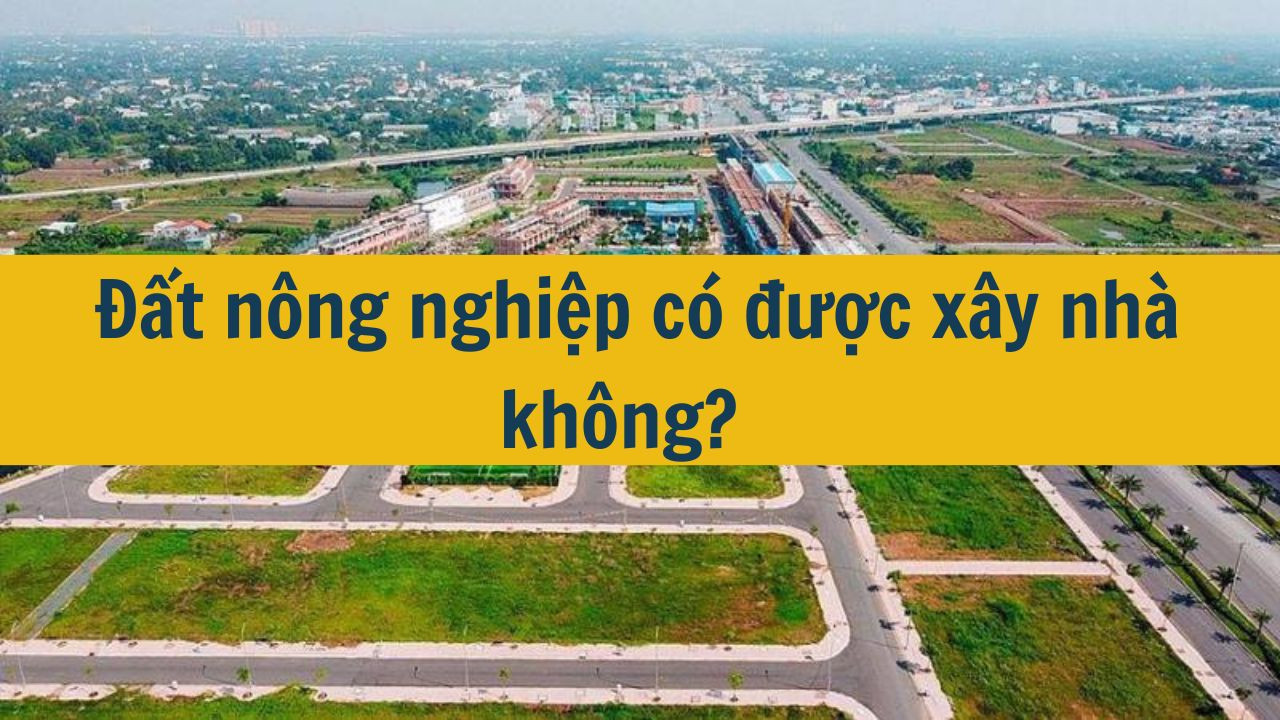 Đất n&ocirc;ng nghiệp c&oacute; được x&acirc;y nh&agrave; kh&ocirc;ng? (ảnh 1)