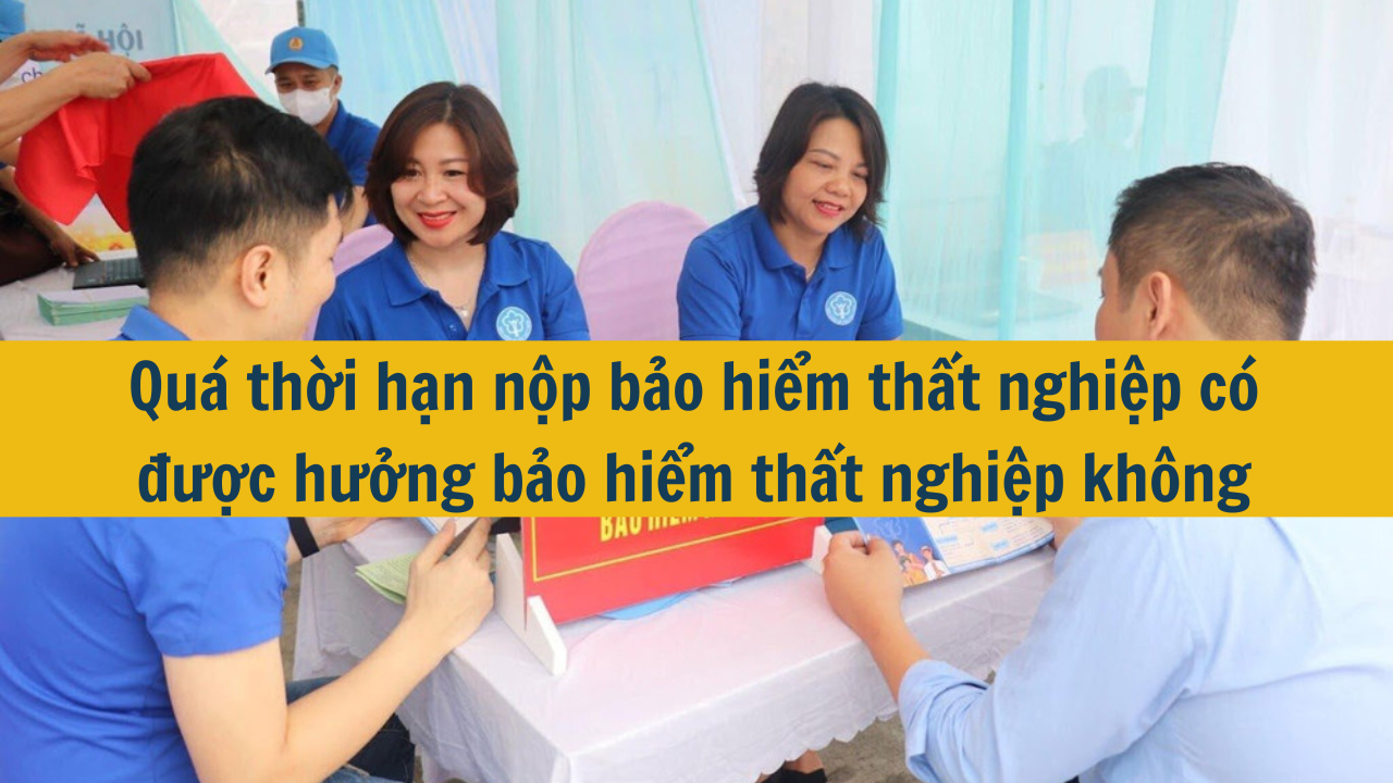 Quá thời hạn nộp bảo hiểm thất nghiệp có được hưởng bảo hiểm thất nghiệp không?