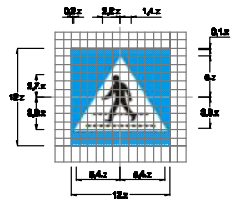 Biển báo nhường đường cho người đi bộ mới nhất 2025 (ảnh 1)