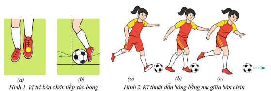 Giáo dục thể chất 10 Bài 1: Kĩ thuật dẫn bóng và dừng bóng bằng mu giữa bàn chân - Bóng đá 10 Cánh diều (ảnh 1)