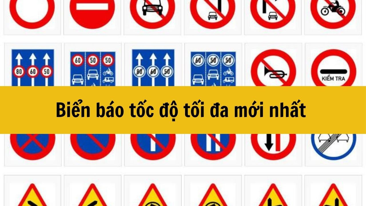 04 mẫu biển báo tốc độ tối đa mới nhất