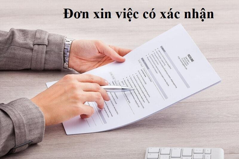 Công chứng đơn xin việc ở đâu?