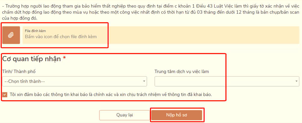 Tải tài liệu và nộp hồ sơ