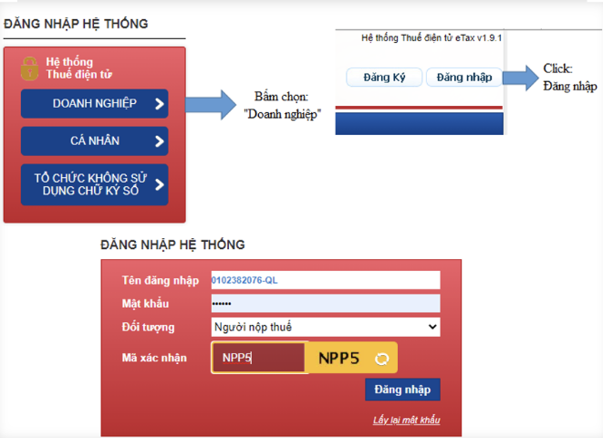 Hệ thống đăng nhập