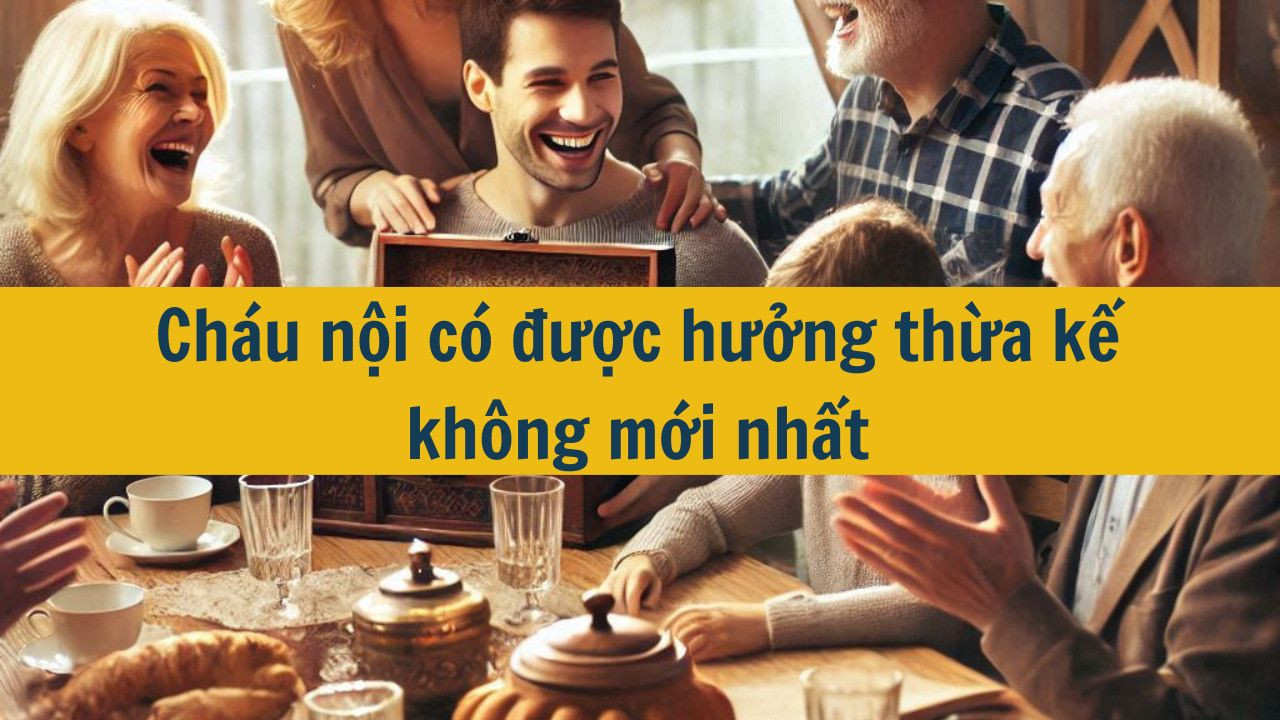 Cháu nội có được hưởng thừa kế không mới nhất?