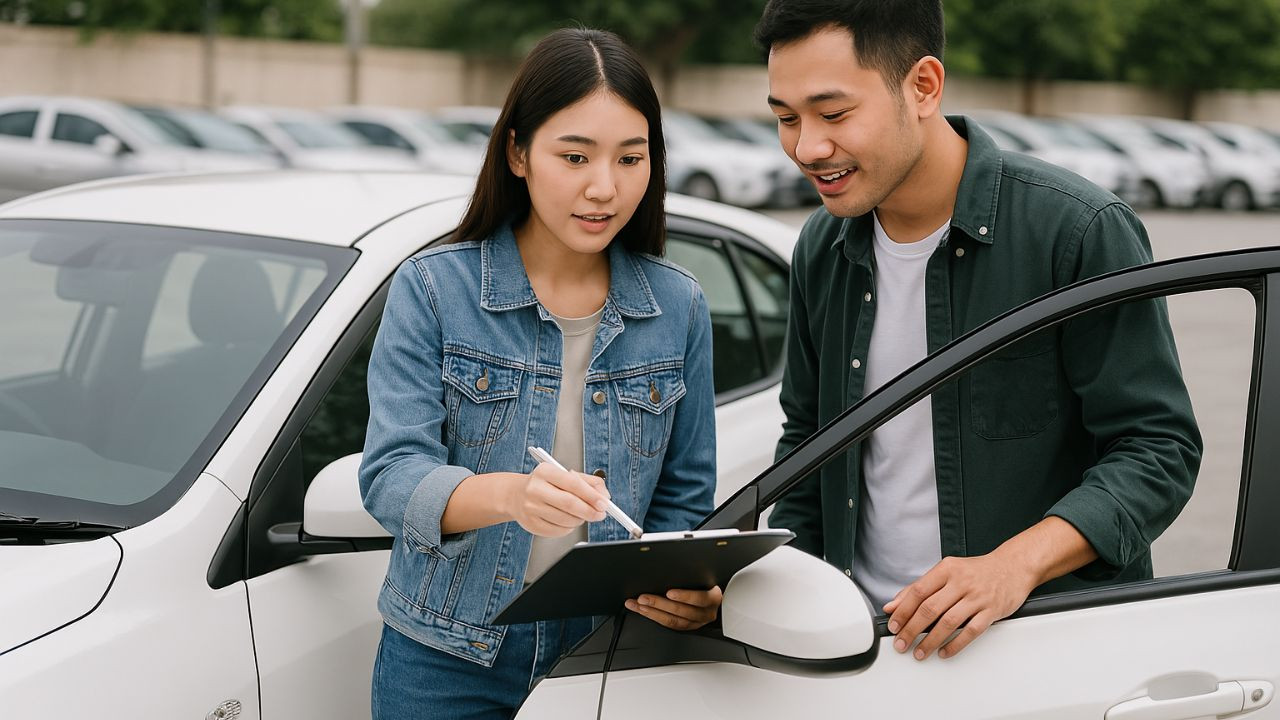 Cần kiểm tra kỹ đặc điểm của xe trước khi thu&ecirc; xe