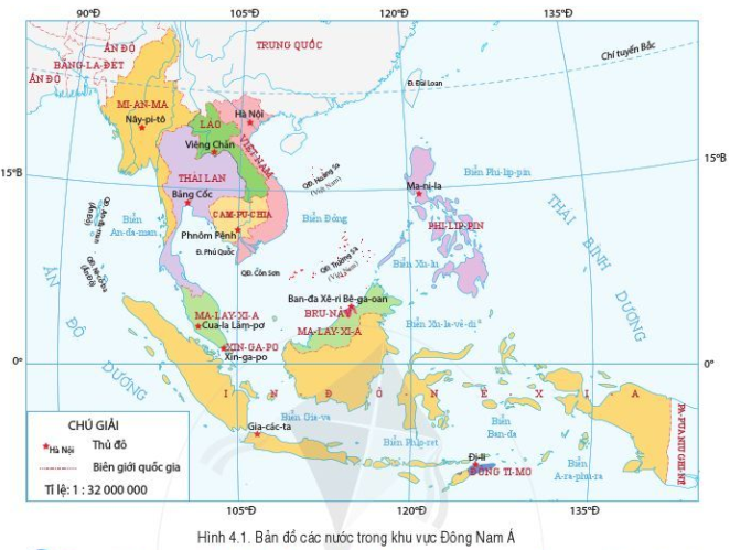 Lý thuyết Địa Lí 6 Bài 4: Thực hành: Đọc bản đồ. Xác định vị trí của đối tượng địa lí trên bản đồ. Tìm đường đi trên bản đồ - Cánh diều (ảnh 1)