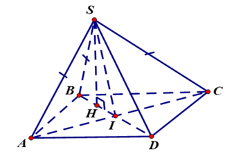 Chủ đề 2 Tính thể tích khối chóp có hình chiếu vuông góc của đỉnh lên mặt  đáy  Lib24Vn